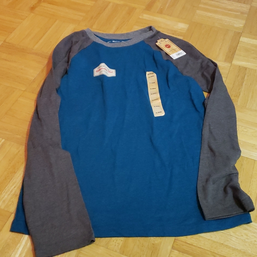 New. Urban pipeline long sleeve shirt for boys